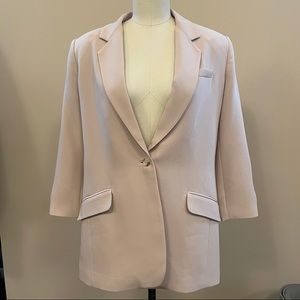 Elizabeth and James Nude Blush Blazer Size 6